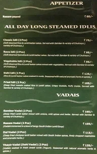 Naivedyam menu 1