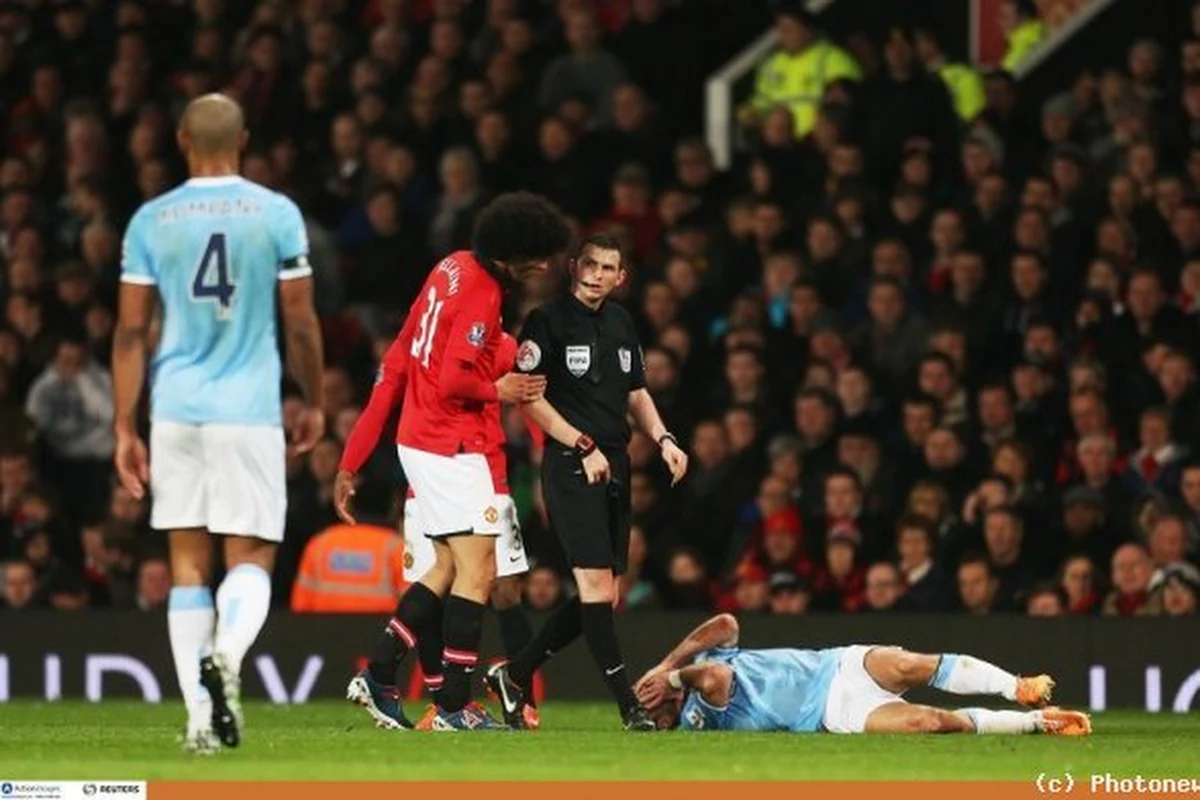 Fellaini pas suspendu dans l'affaire du crachat