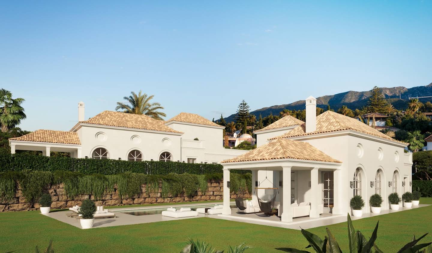 Villa with pool and garden Marbella