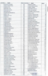 Aadhya Grand Veg menu 2