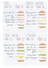 Ralphy's Quickies menu 1