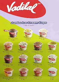 Vadilal Ice Creams menu 8