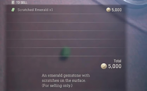 Sell Scratched Emerald