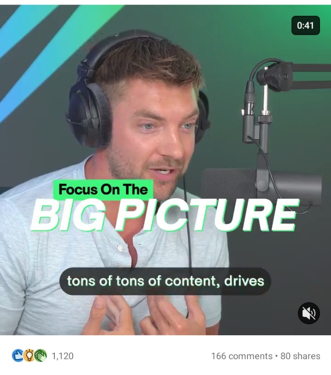 Traction of Video Content