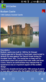 Pocket Guide UK Castles Screenshots 2
