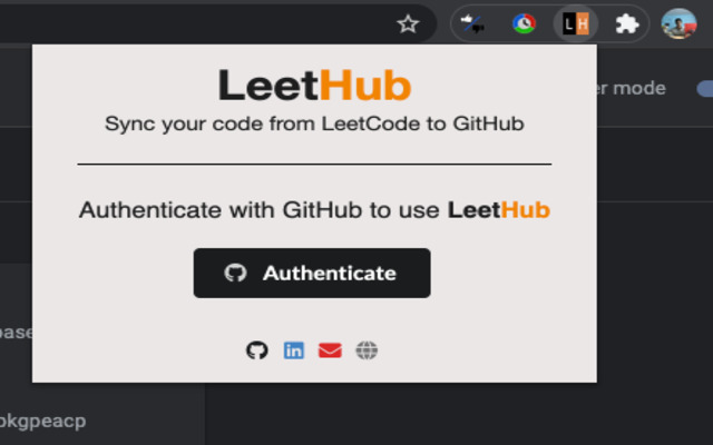 LeetHub Preview image 0