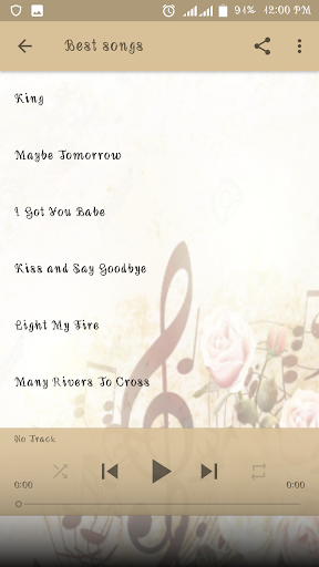 UB40-HIT SONGS  LYRICS