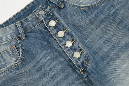 Title 2, Mens button cardigan with loose jeans punk sty...