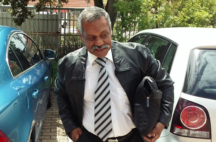 Former Springbok coach Peter de Villiers arrives at the EP Rugby Union offices on Wednesday for his interview for the Elephants head coach job