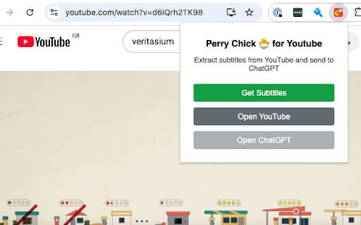 Perry Chick for Youtube Subtitles