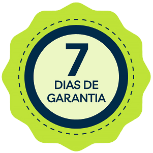 7 dias de garantia