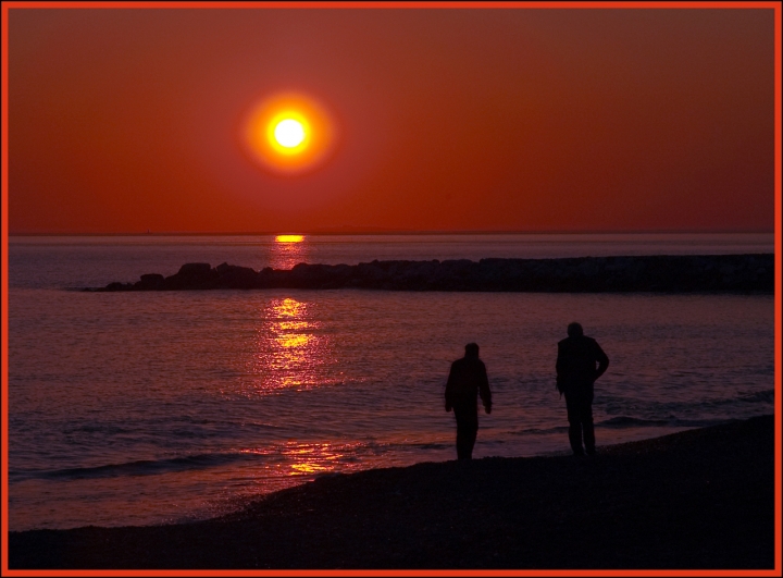 Passeggiata al tramonto di Luca G.