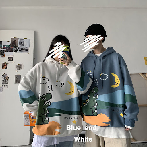 Title 2, Wild Couple Outfit Trendy Hip-hop Jacket Sweate...