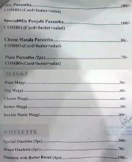 Punjabi Special Tawa Paratha menu 3