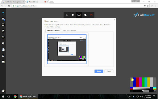 CallRocket Desktop Streamer