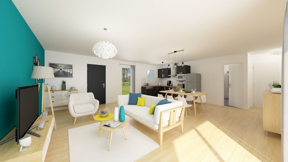 Vente maison neuve 4 pièces 91 m² à Esbarres (21170), 214 726 €