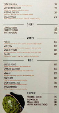 Slurrp Health Cafe menu 1