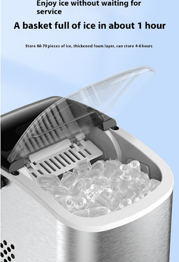 Title 5, Small Home Ice Machine. Quickly make ice for dr...