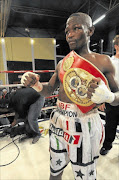 REMATCH: Dethroned IBF minimumweight champion Nkosinathi Joyi says he could not breathe in Mexico's heat.
      Photo: Gallo Images