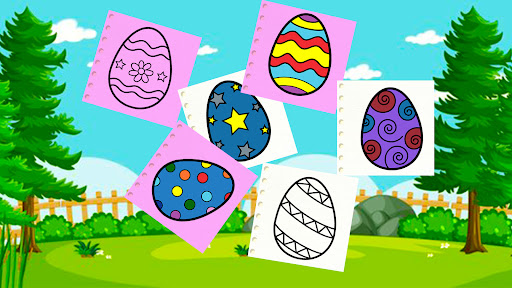 Screenshot Easter Coloring Pages 2024