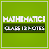 Class 12 Mathematics Notes0.0.3