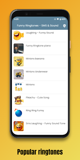 Screenshot Funny Ringtones - SMS & Sound
