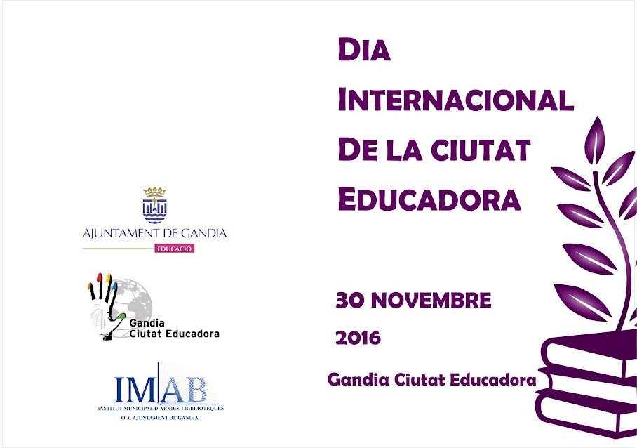 L'IES TIRANT AMB EL DIA INTERNACIONAL DE LA CIUTAT EDUCADORA