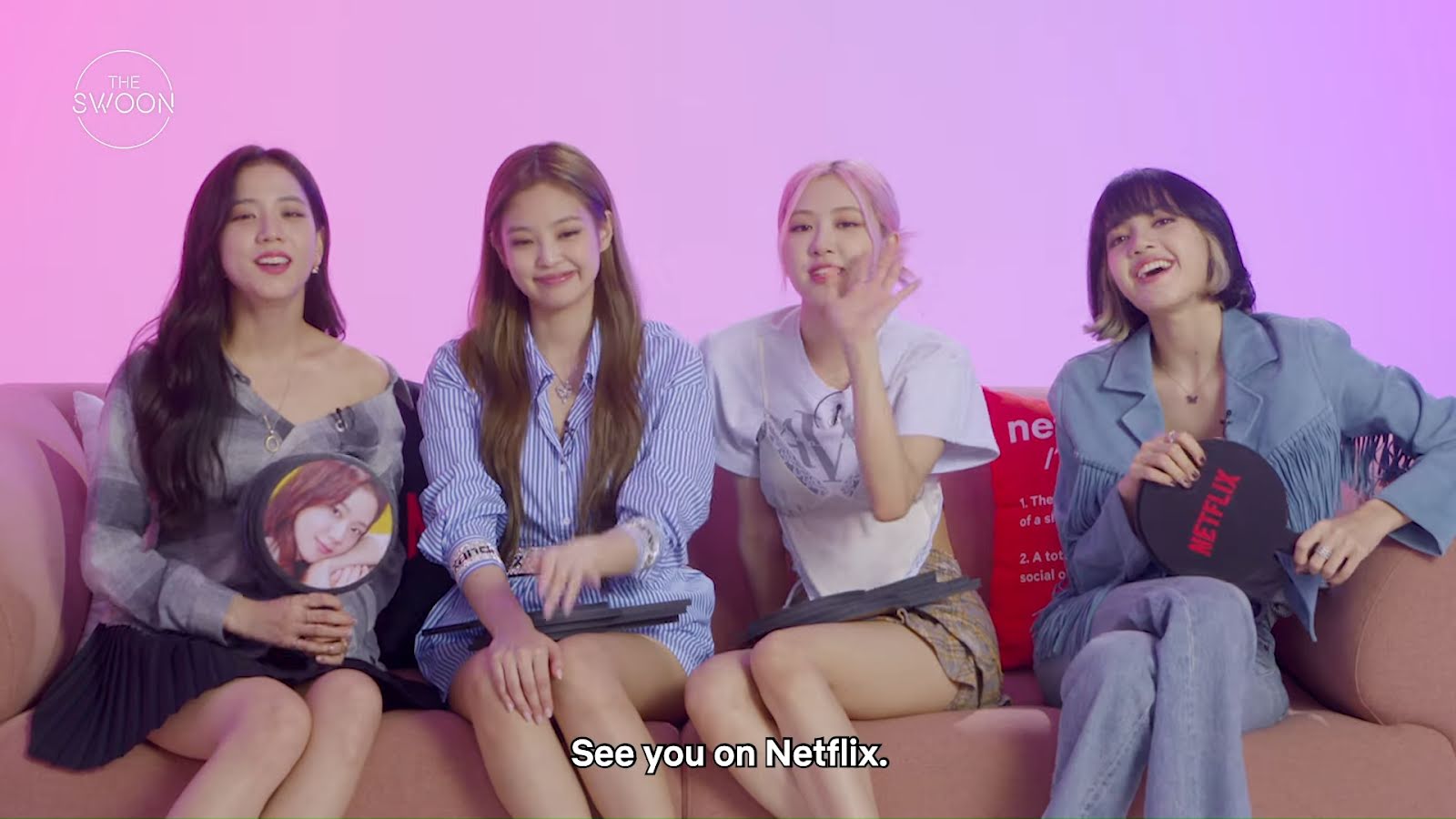 BLACKPINK tells us what they really think of each other _ Who, Me_ [ENG SUB] 7-25 screenshot