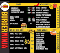 Burger Ninja menu 2