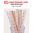 Ống Hút Giấy Nhiều Mẫu - Straws Ctdt35