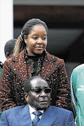 FIRST FAMILY: Robert Mugabe and his daughter Bona