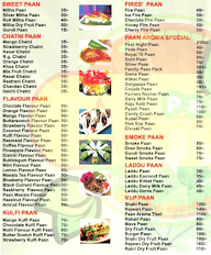 Pan Aroma menu 1