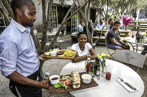 The December wind-down in Joburg gives room for long, lazy, peaceful lunches.