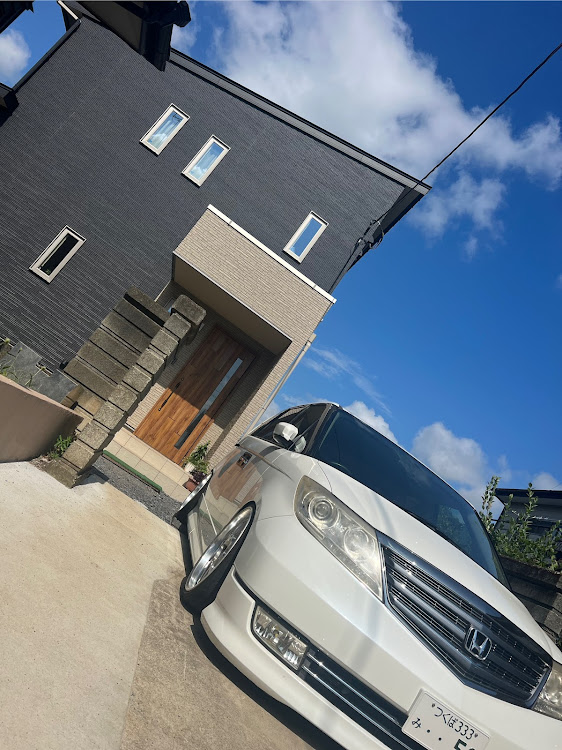 エリシオンプレステージの低そうで低くない少し低い車・茨城・酒POWER・引退・ありがとうございましたに関するカスタム事例の投稿画像1枚目