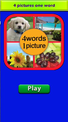 4 pics 1 word