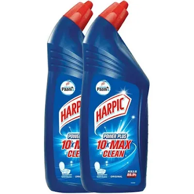 Harpic Power Plus 10/10 Toilet Cleaner (900ml, 500ml, 200ml