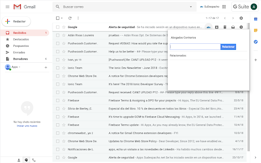 Sudespacho Gmail