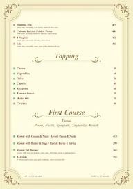 The Town House menu 8