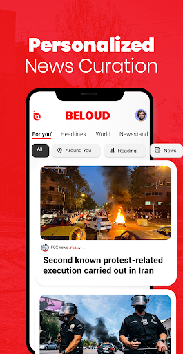 Screenshot Beloud: News & Free Speech