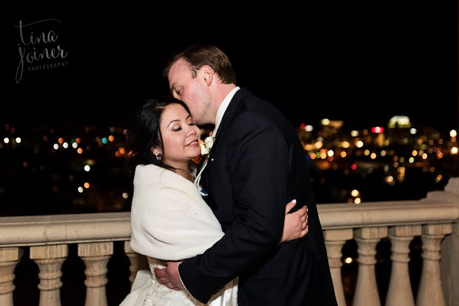 Fotógrafo de bodas Tina Joiner (tinajoiner). Foto del 8 de septiembre 2019