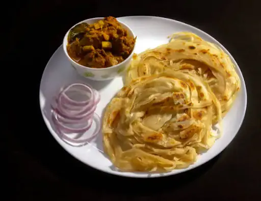 Porotta Pothu Fry With Soft Drink