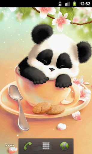 Download Sleepy Panda Live Wallpaper apk