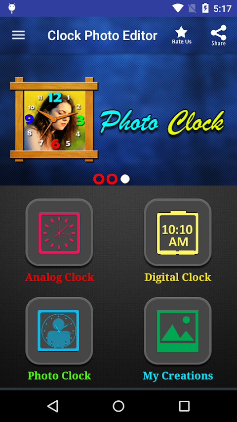 Clock Photo Editor - Analog Clock, Digital Clockのおすすめ画像1