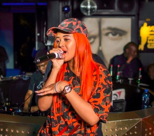 Babes Wodumo is either an aspiring magician or prankstar, you decide.