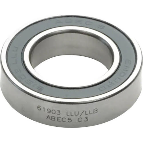 Enduro 61903 LLU/LLB Radial Bearing - ABEC-5, CN Clearance, 17mm x 30mm x 7mm