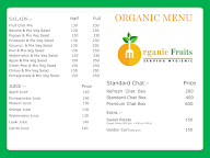 Organic Fruits menu 2