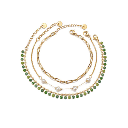 Title 2, Womens 14K Gold Stainless Steel Simple Small R...
