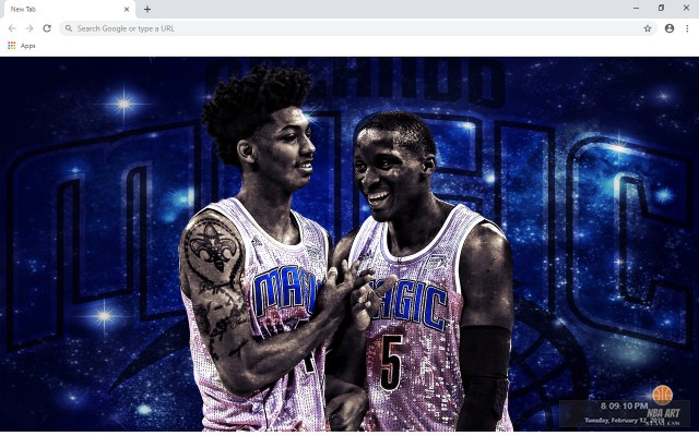 Orlando Magic New Tab & Wallpapers Collection