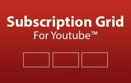 Subscriptions Grid For YouTube™ Preview image 0