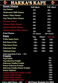 Hakka's Kafe menu 5